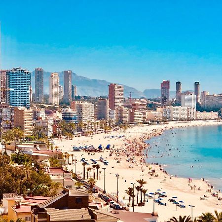 Luxurioeses Apartment In Benidorm Mit Pool 외부 사진